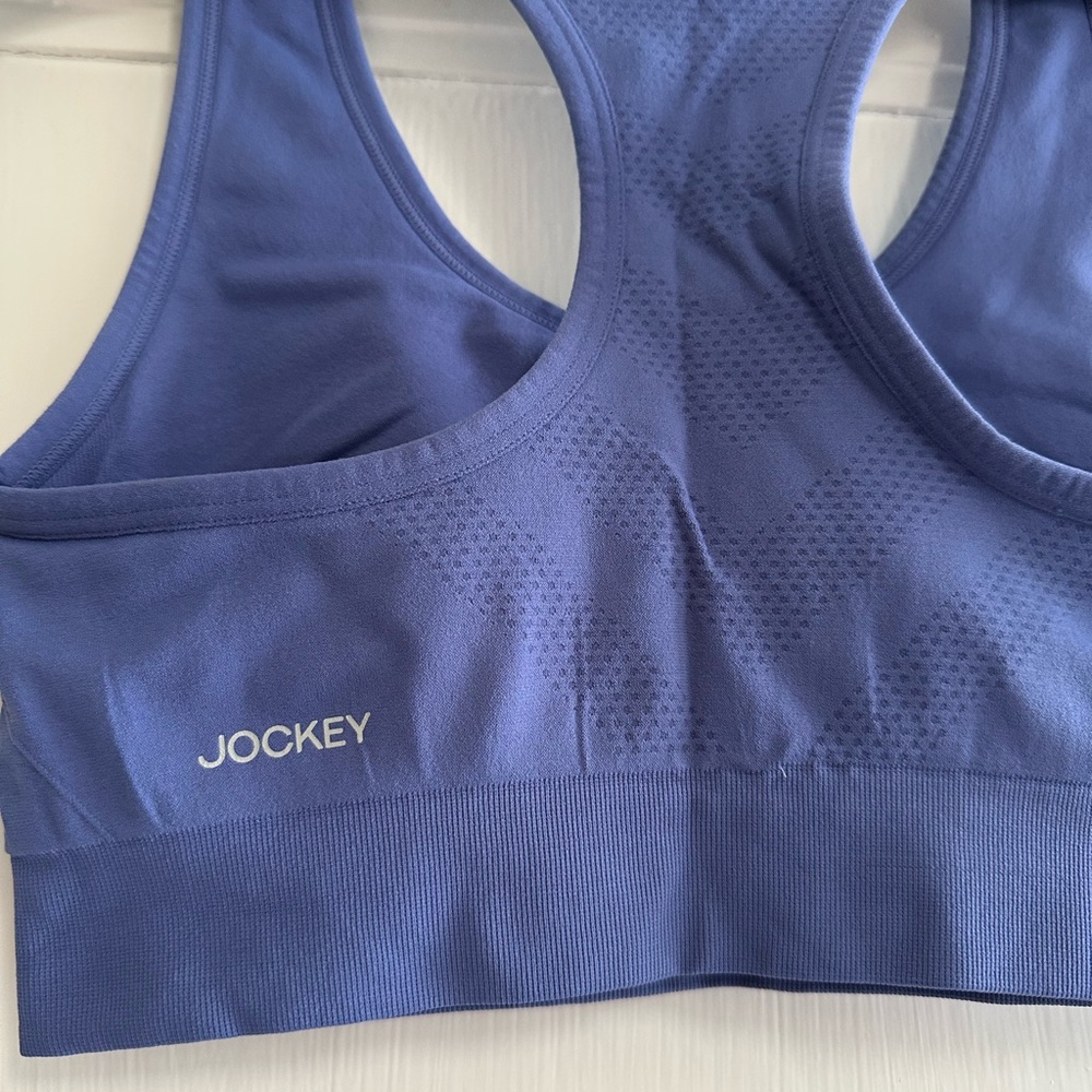 Like new! Jockey Women's Blue Sports Bra - Size S - Picture 5 of 5